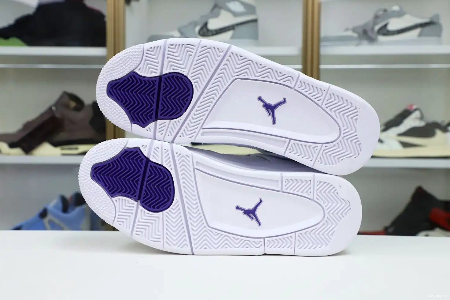 Kimikick JORDAN AIR 4 METALLIC PURPLE 0527